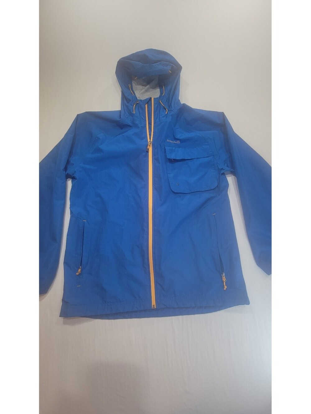 Avalanche Medium Blue Outdoor Waterproof Hooded Jacket with Front Pockets